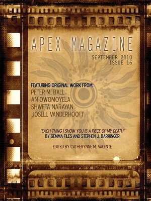 cover image of Apex Magazine Issue 16